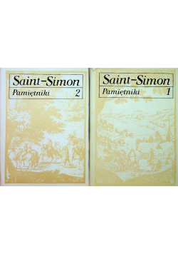Pamiętniki Saint-Simona Tom I i II