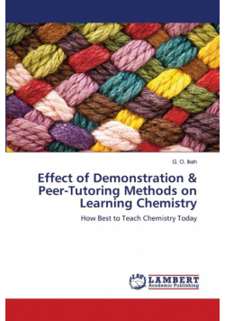 Effect of Demonstration & Peer-Tutoring Methods on Learning Chemistry