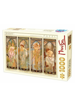 Puzzle 1000 Alfons Mucha, Czas dnia