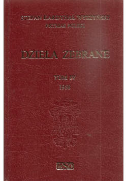 Wyszyński Dzieła zebrane tom IV 1958