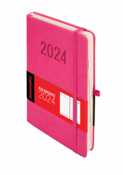Kal 2024 Memo A5 DNS różowy