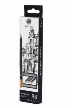 Ołówek do szkicowania 8B Artea Box (12szt) ASTRA