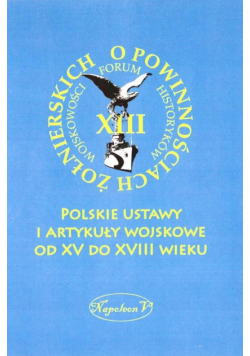 Polskie ustawy i artykuły wojskowe