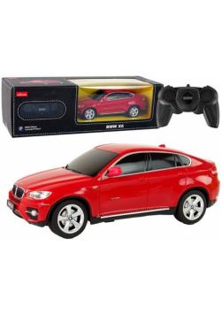 Auto R/C BMW X6 Rastar 1:24 czerwone