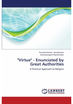 Virtue - Enunciated by Great Authorities
