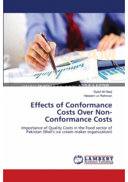 Effects of Conformance Costs Over Non-Conformance Costs
