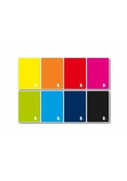 Zeszyt A4/96K kratka UV One Color (5szt)