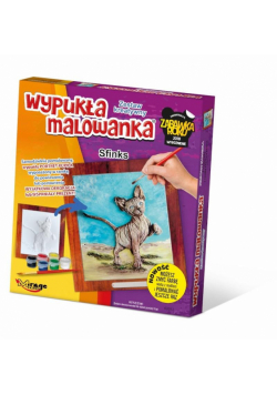 Wypukła malowanka Kot - Sfinks
