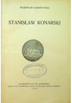 Stanisław Konarski 1926 r