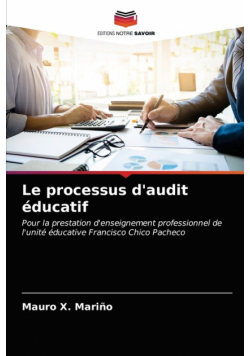 Le processus d'audit éducatif