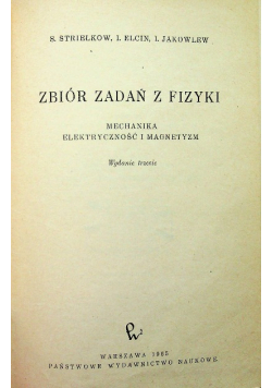 Zbiór zadań z fizyki