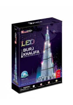 Puzzle 3D LED Burj Khalifa136