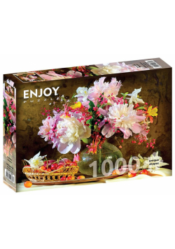 Puzzle 1000 Piwonie