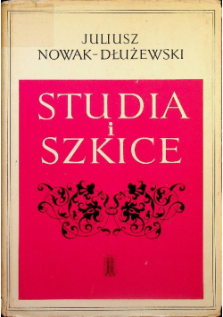 Dłużewski Studia i szkice