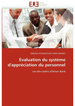 Evaluation du système d'appréciation du personnel