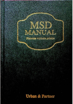 MSD Manual Podręcznik diagnostyki i terapii