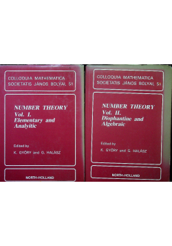 Number theory Tom I i II