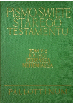 Księgi Ezdrasza Nehemiasza Tom V- 2