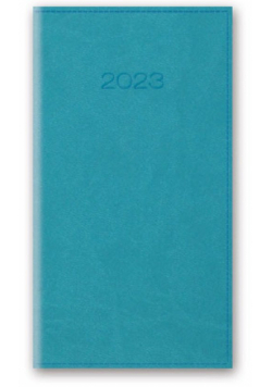 Kalendarz 2023 A6 TDW VIVELLA Turkusowy
