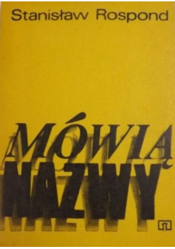 Mówią nazwy