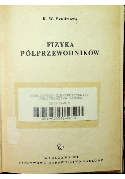 Fizyka półprzewodników