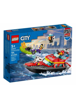 LEGO(R) CITY 60373 Łódź strażacka