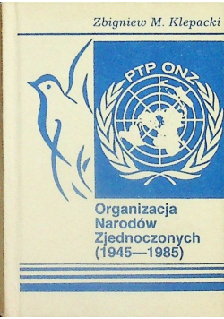 Organizacja Narodów Zjednoczonych 1945 1985 Miniatura