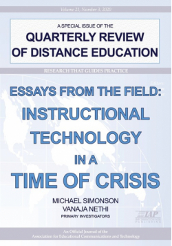 Quarterly Review of Distance Education Volume 21 Number 3 2020
