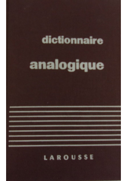 Dictionnaire analogique