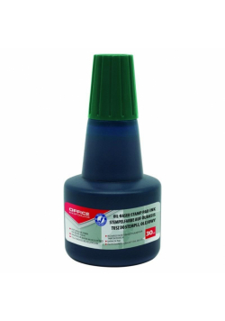 Tusz olejowy do pieczątek metalowych zielony 30ml