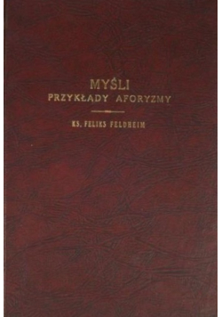 Myśli przykłady aforyzm