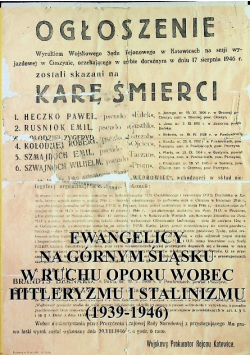 Ewangelicy na górnym śląsku