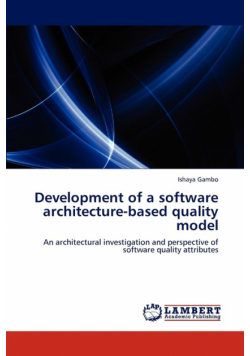 Development of a software architecture-based quality model