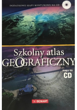 Szkolny atlas geograficzny z CD