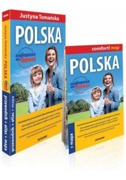 Polska najlepsze dla dzieci przewodnik+atlas+mapa