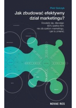 Jak zbudować efektywny dział marketingu?