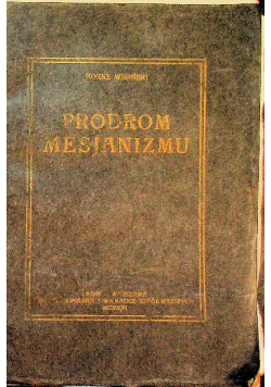 Prodrom mesjanizmu 1921 r.
