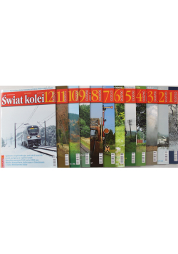 Świat kolei nr 1 do 12 / 2013