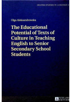 The educational potential of texts of culture in teaching English to senior secondary school students