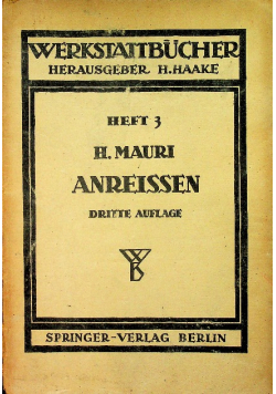Werkstattbucher Heft 3 1943 r