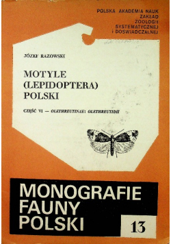 Monografie fauny Polski 13 Motyle
