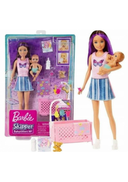 Barbie Skipper zestaw opiekunka HJY33