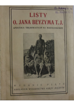 Listy O Jana Beyzyma T J 1927 r .
