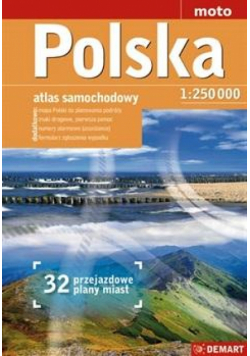 Atlas samochodowy POLSKA - 1:250 000 DEMART