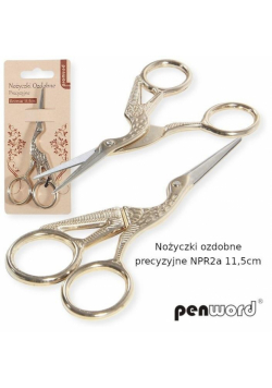 Nożyczki ozdobne precyzyjne 11,5cm