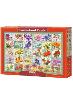 Puzzle 1000 Vintage Floral CASTOR