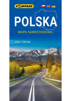 Mapa samochodowa Polska 1:650 000