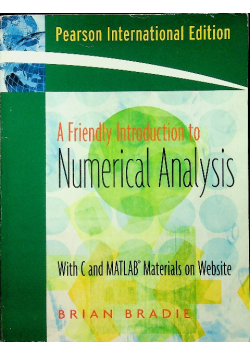 A Friendly Introduction to Numerical Analysis