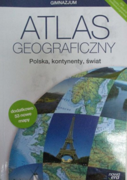 Atlas geograficzny Polska kontynenty świat