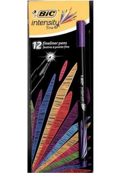 Cienkopis Intenstity fine - fioletowy (12szt) BIC